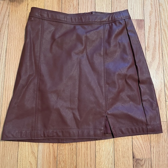 Abercrombie & Fitch Brown Mini Skirt - Picture 1 of 7